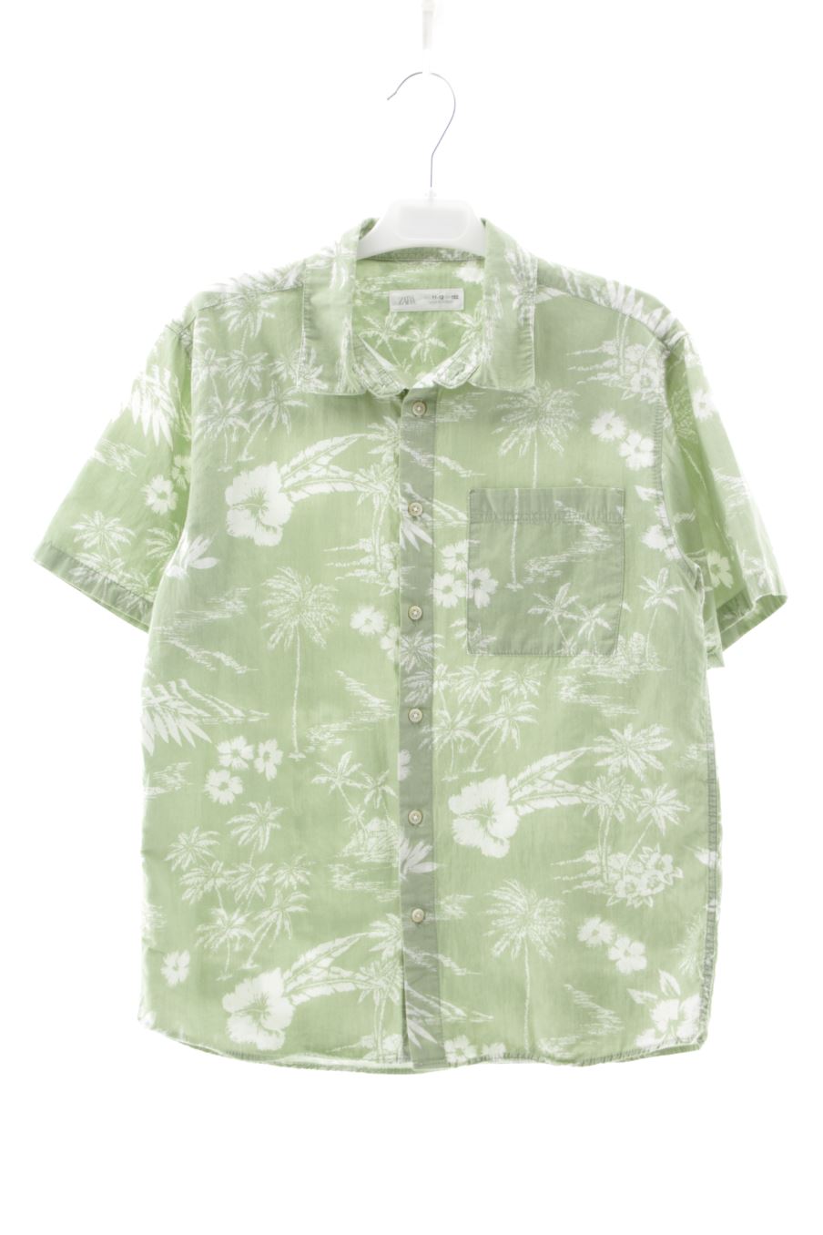 Camisa de manga corta de Zara de la talla 11 años de segunda mano