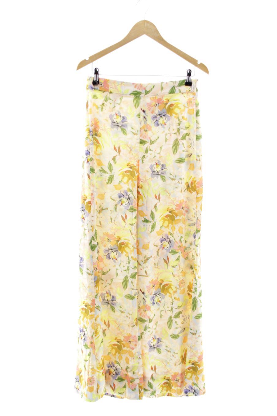 Pantalones de Zara de la talla M, de color flores