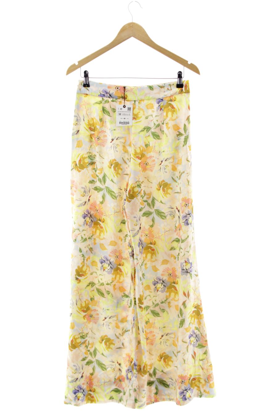Pantalones de Zara de la talla M, de color flores