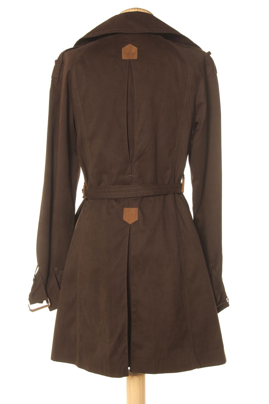 Gabardine Zara de la taille M, de couleur marron