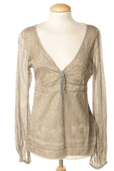 Blouse à manches longues S Massimo Dutti