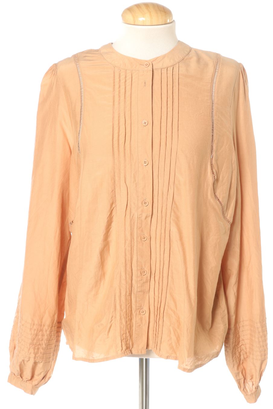 Langärmelige Bluse von Monoprix Größe S, Farbe Rosa, für