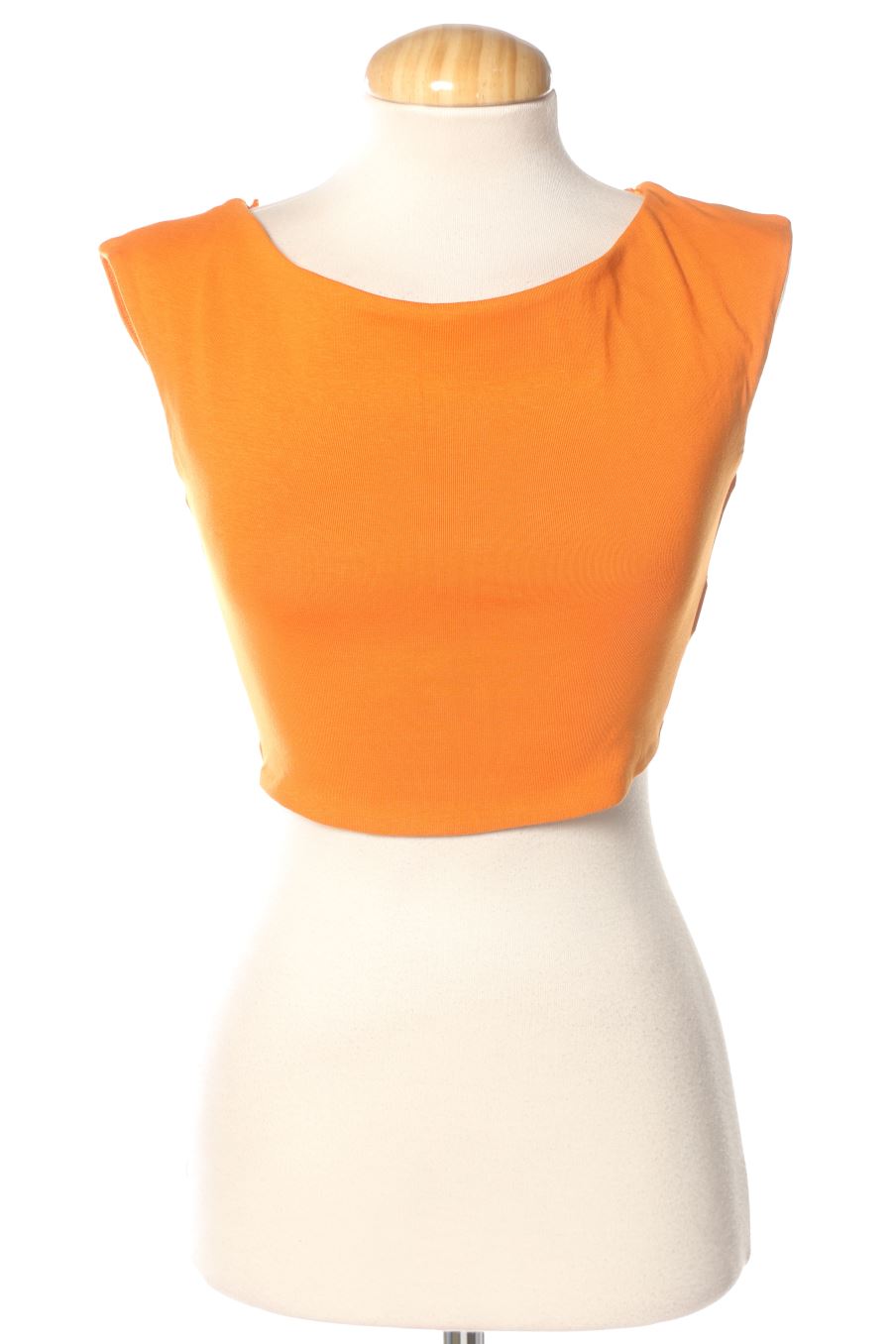 Top Zara de la taille M, de couleur orange