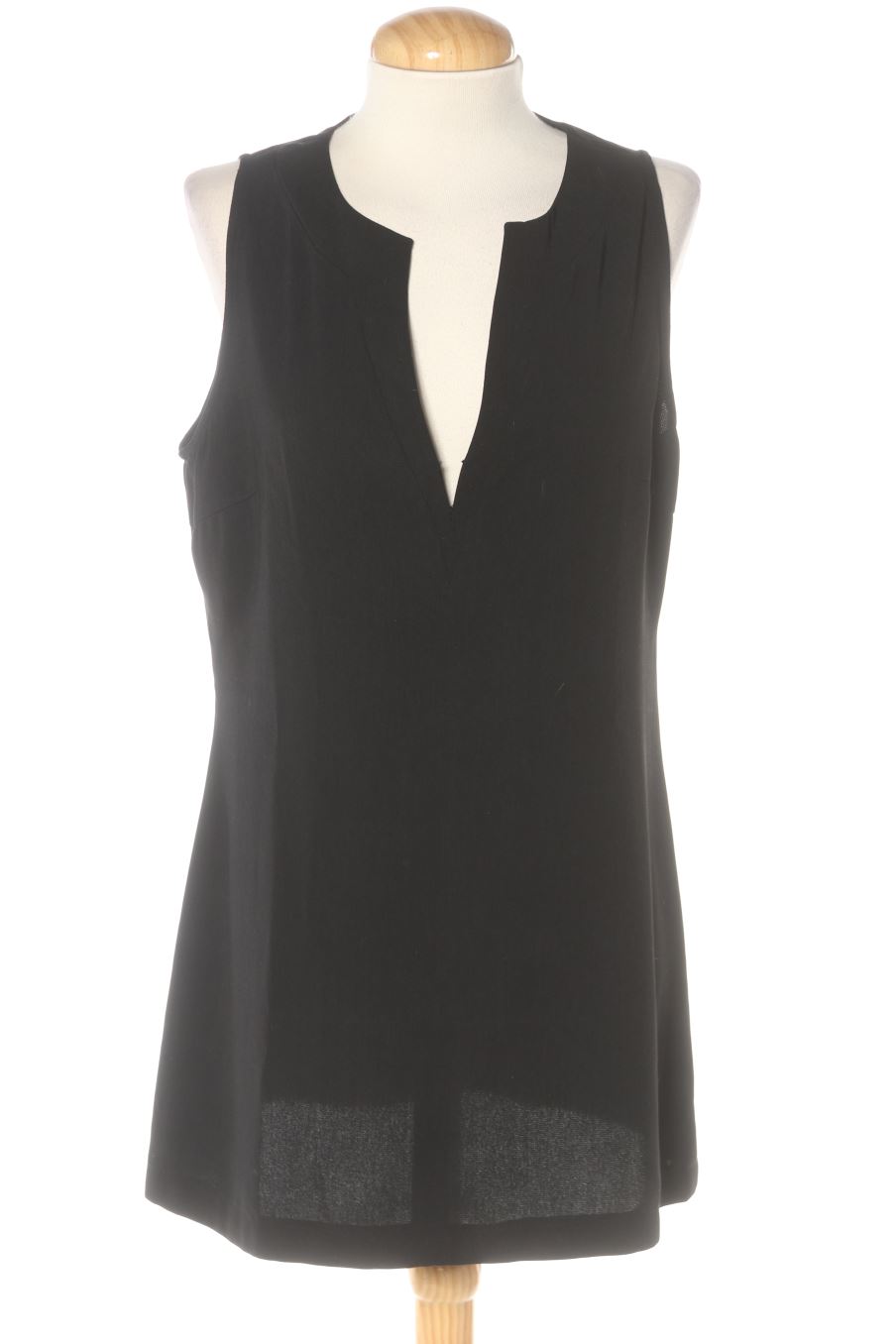 Vestido casual de Mango de la talla L, de color negro