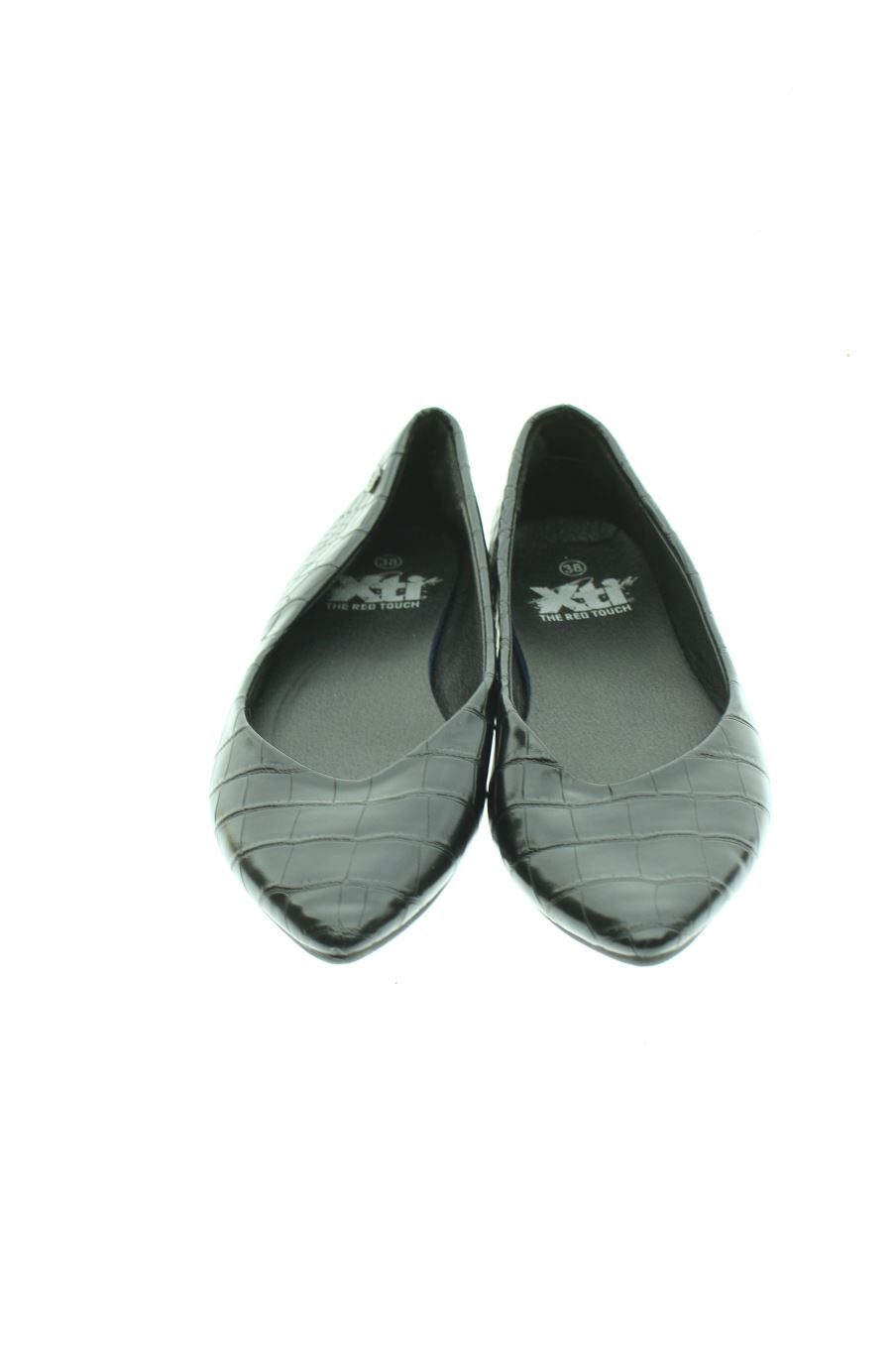 Zapatos planos de Xti de la talla 38, de color negro de