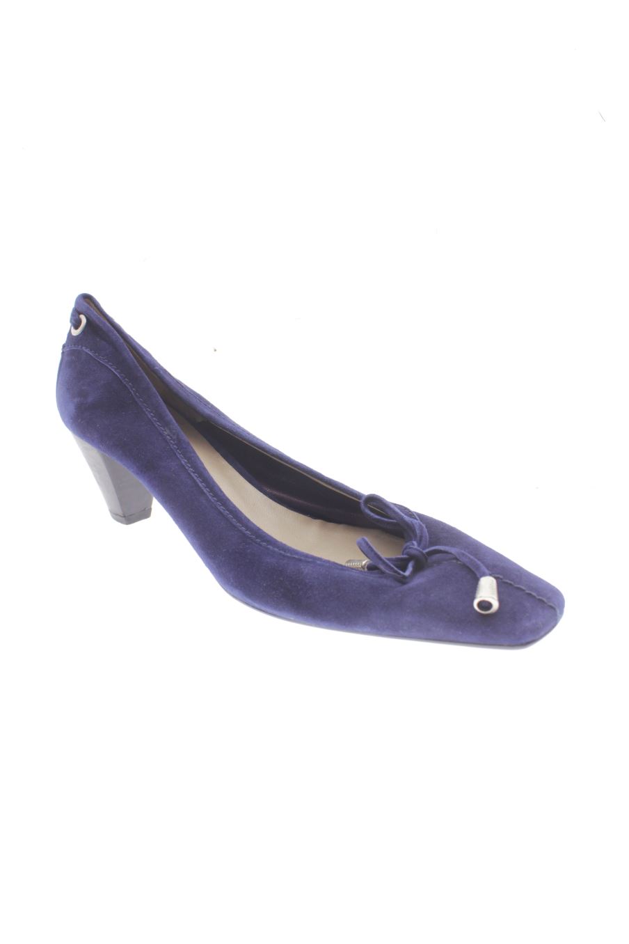 Zapatos de tacon de Paco Herrero de la talla 39, de color azul de