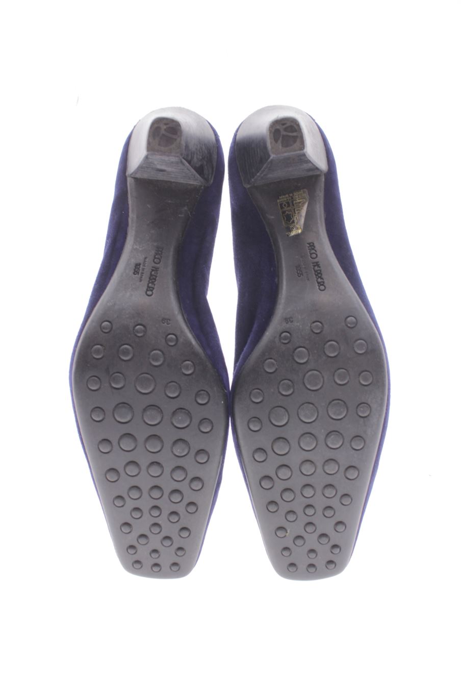 Zapatos de tacon de Paco Herrero de la talla 39, de color azul de