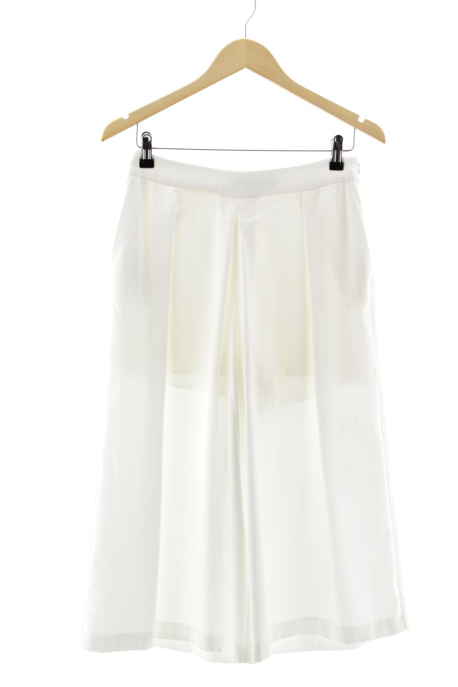 Pantalones de Mango de la talla 38, de color blanco