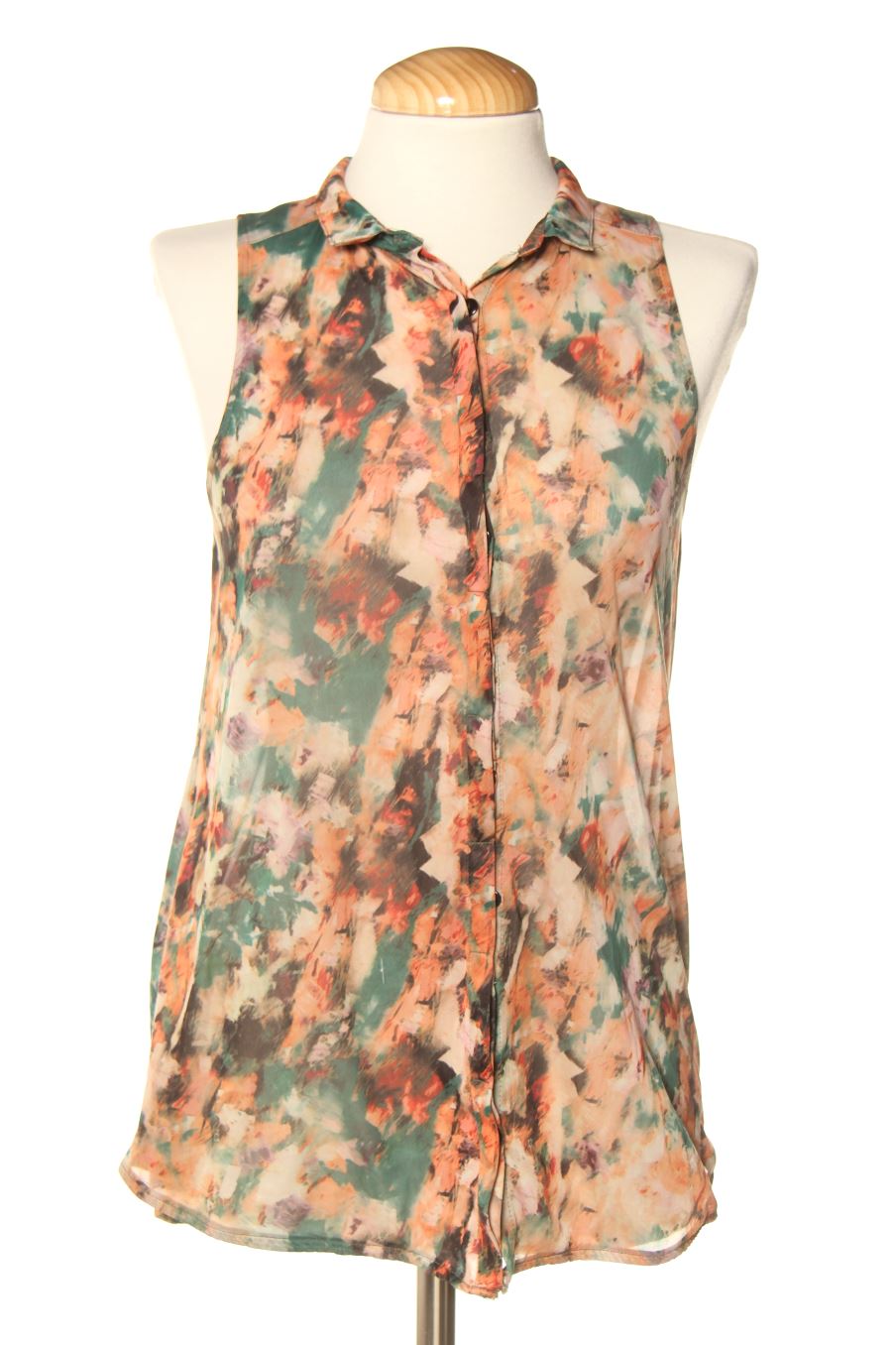 Ärmelloses Hemd von Pull & Bear Größe M, Farbe Aufdruck, für