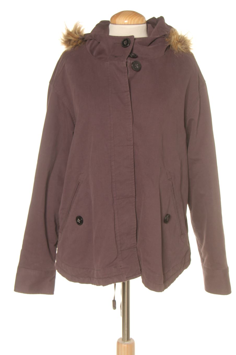 Abrigo de Comptoir des Cotonniers de la talla 40, de color gris de ropa vaquera