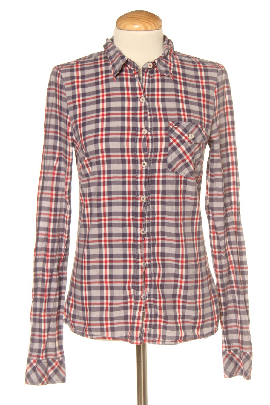 Hemd von Tommy Hilfiger Größe S, Farbe Kariert, für