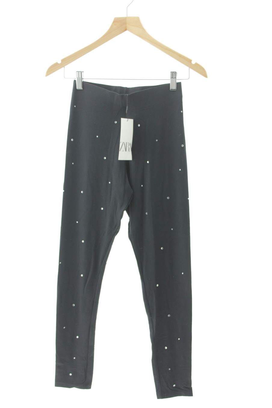 Leggings de Zara de la talla S, de color nero
