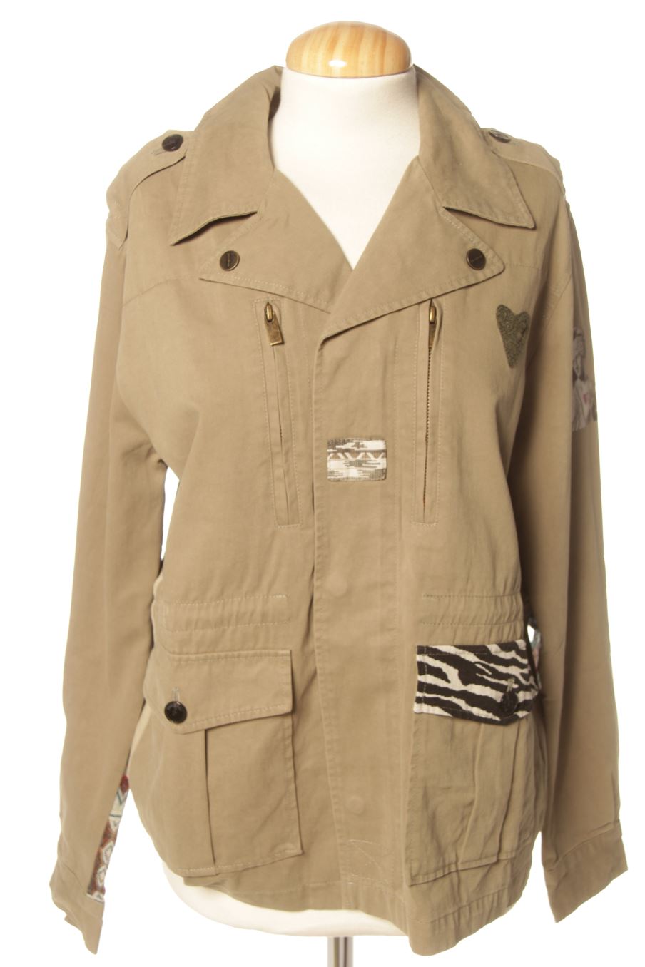 Blouson Desigual de la taille Taille unique, de couleur vert