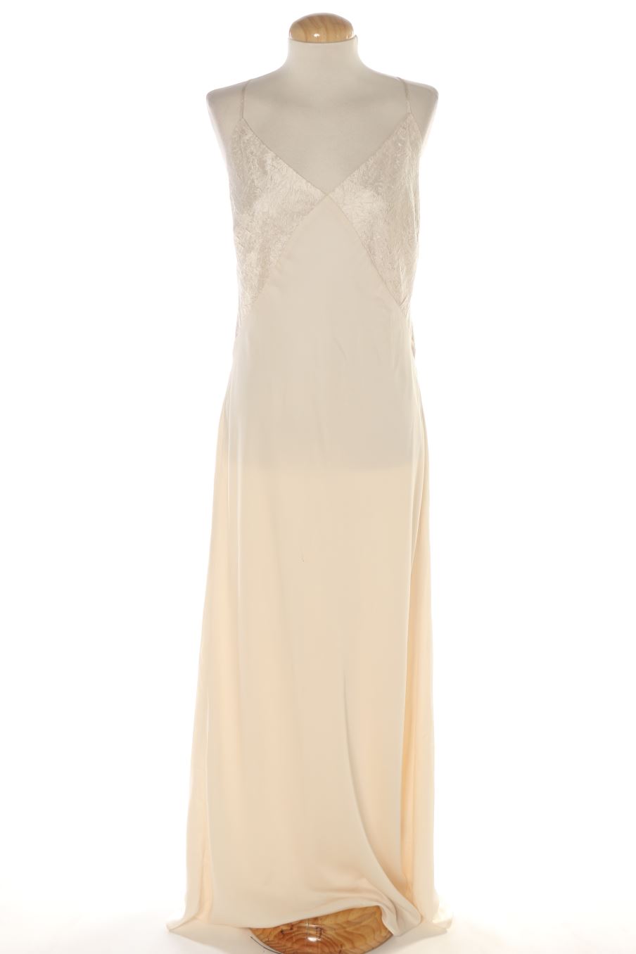Aufwändiges Kleid von Scalpers Größe L, Farbe Beige, für