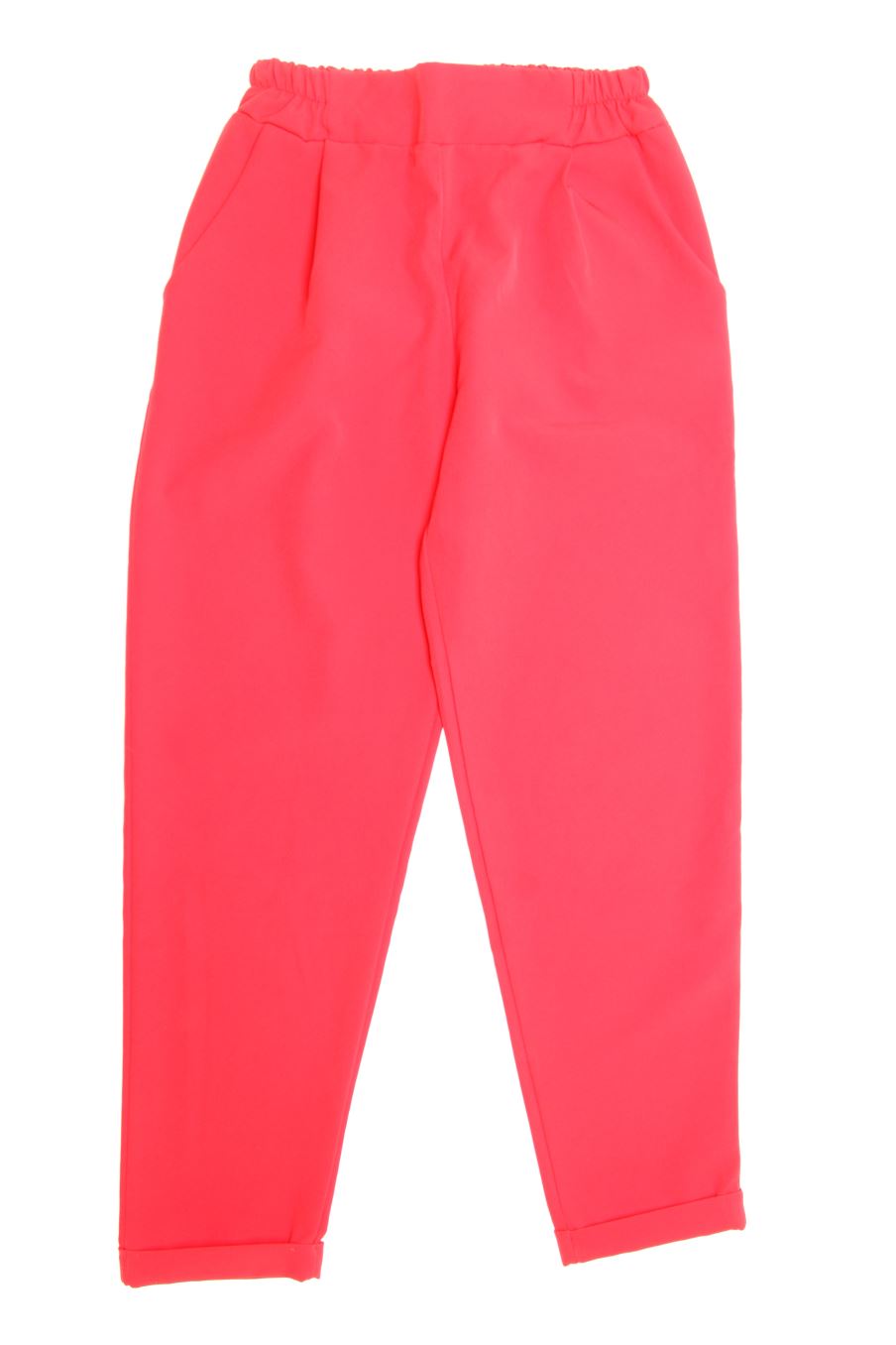 Pantalones de Made in italy de la talla XS, de color rojo