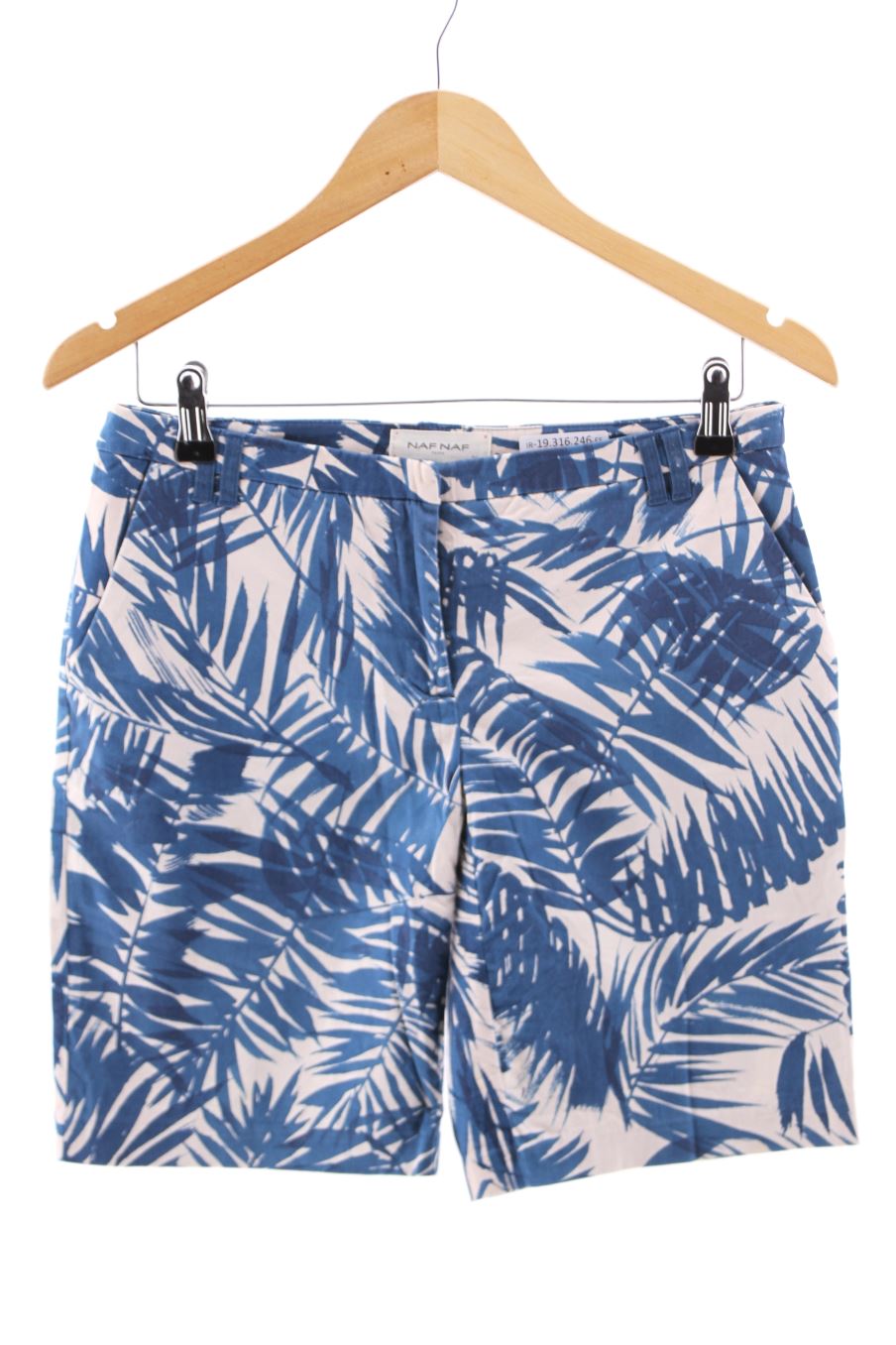 Shorts Naf Naf de la taille 36, de couleur bleu