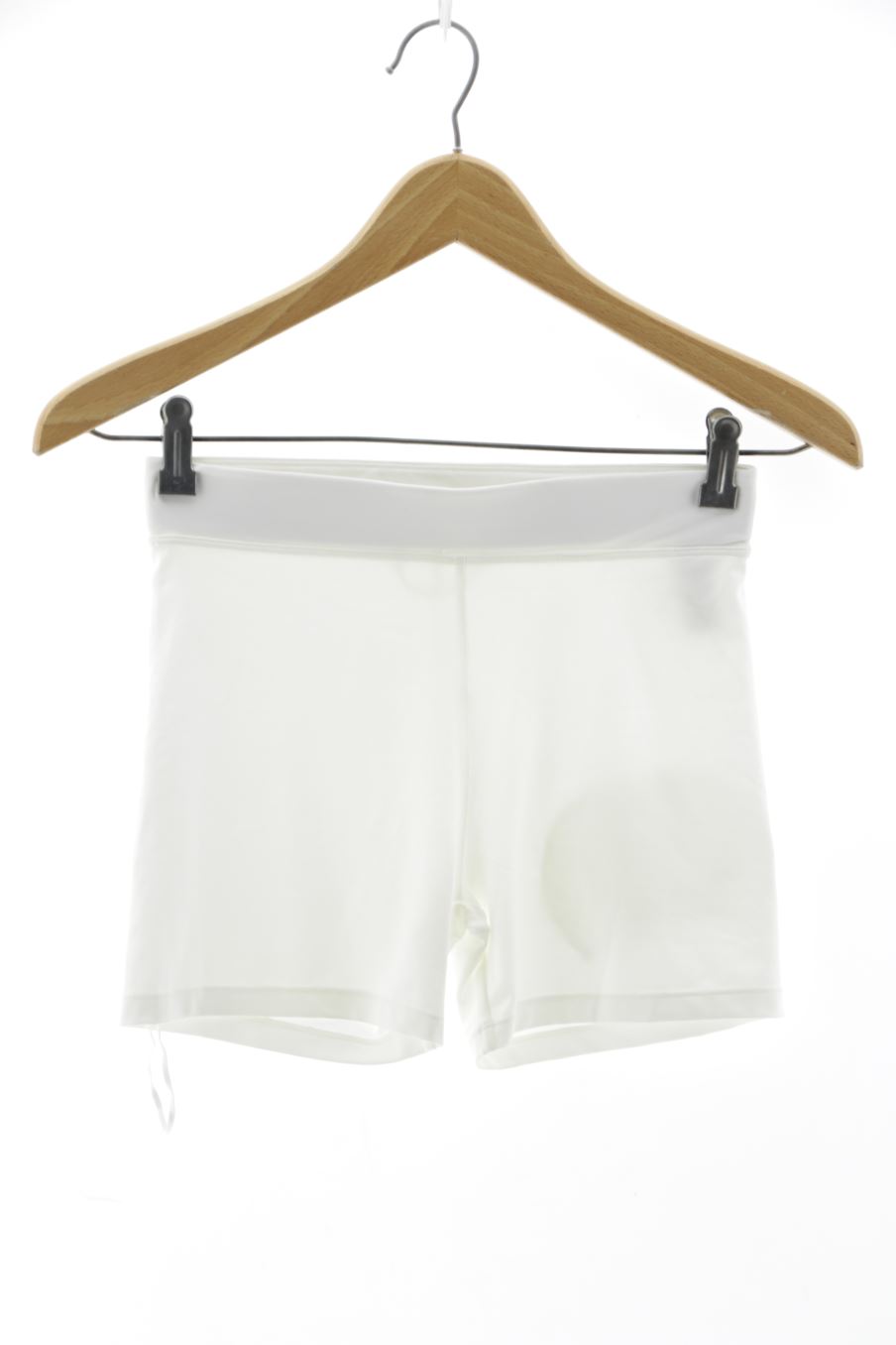Pantalones cortos de deporte de Oysho de la talla S, de color blanco
