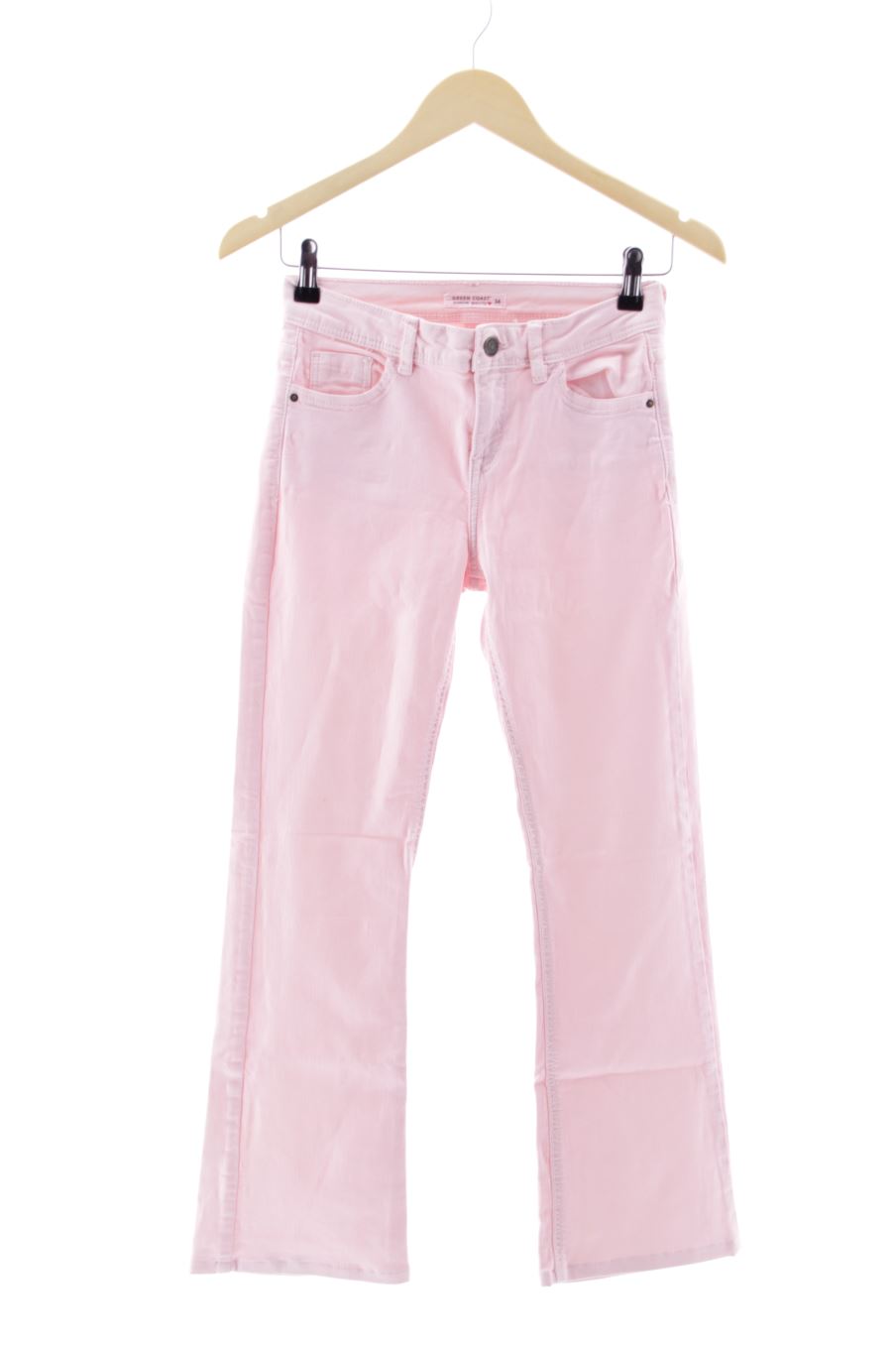 Vaqueros de Green coast de la talla 34, de color rosa de ropa vaquera