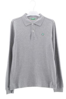 Langärmeliges Poloshirt 140 Benetton