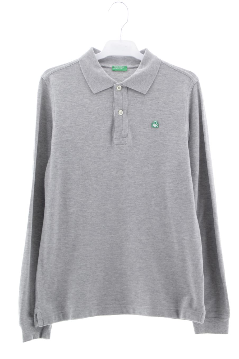 Polo de manga larga de Benetton de la talla 10 años de segunda mano