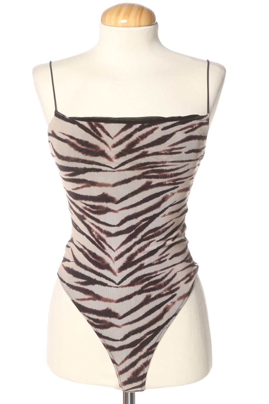 Body de Zara de la talla S, de color stampa animalier