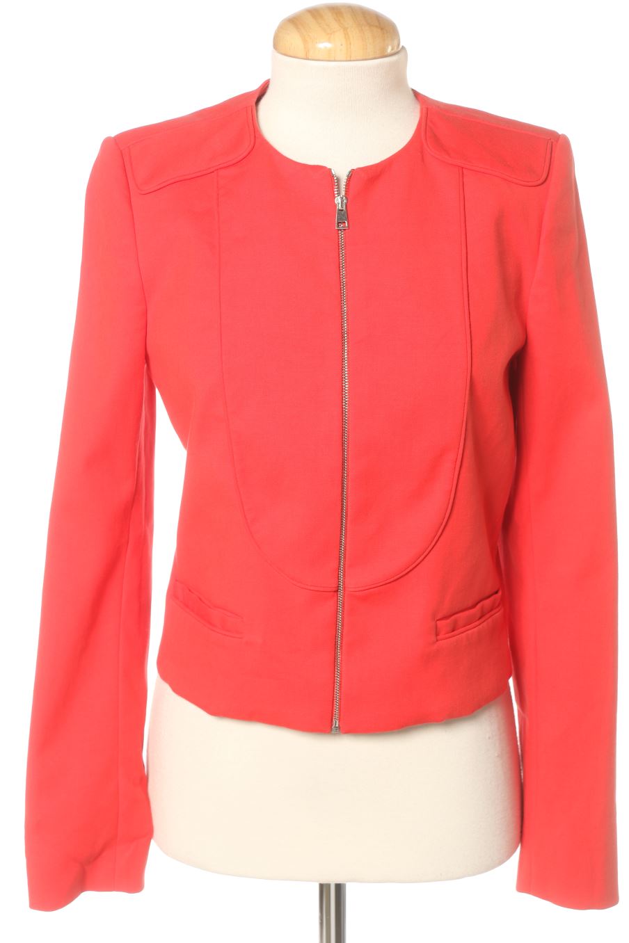 Cazadora de Claudie Pierlot de la talla 36, de color rojo