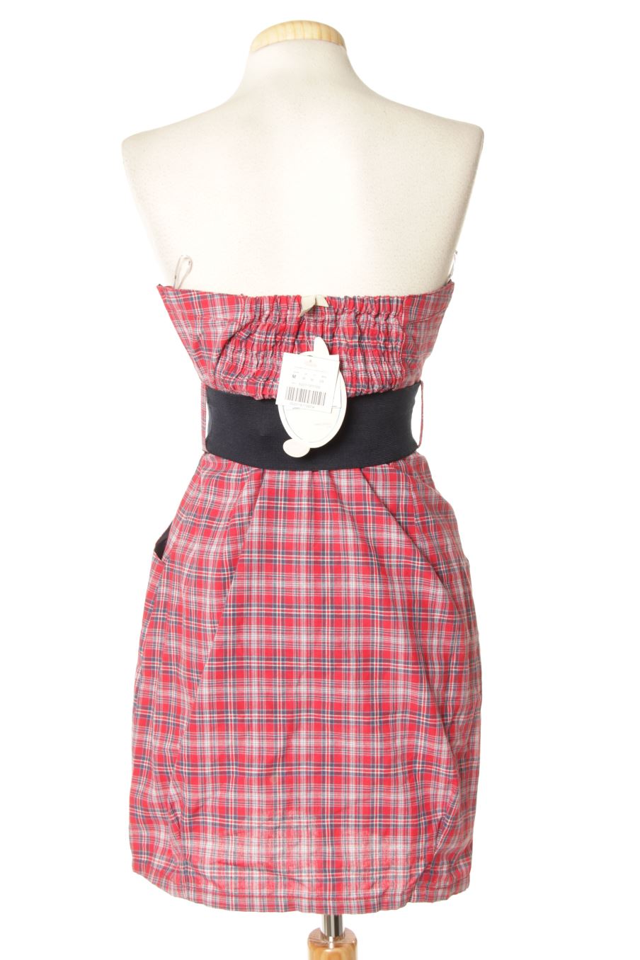 Robe casual Stradivarius de la taille M, de couleur rouge