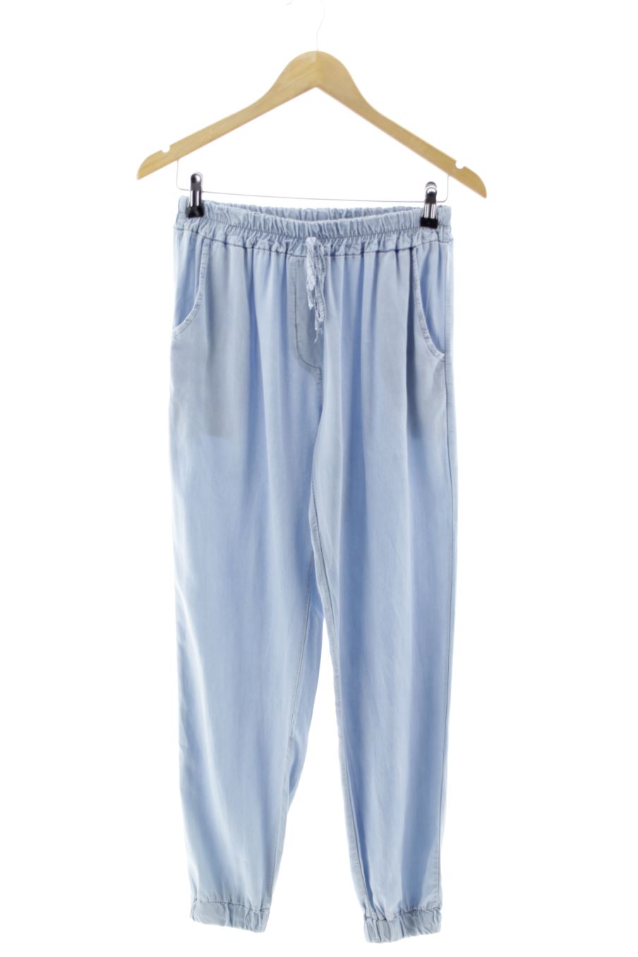 Pantalon Casual Made in italy de la taille XS, de couleur bleu