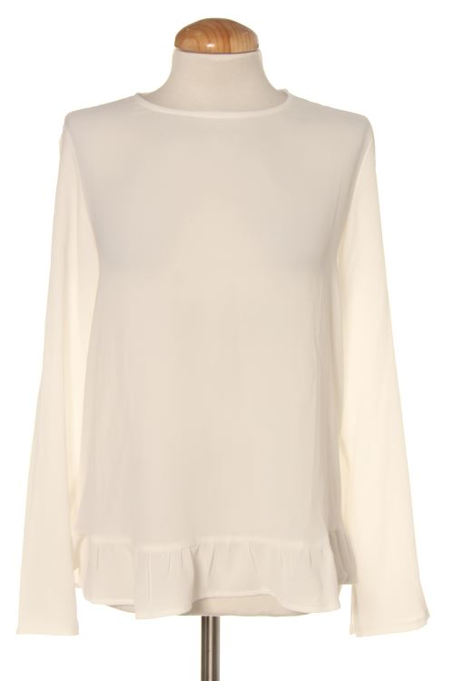 Blusa a maniche lunghe