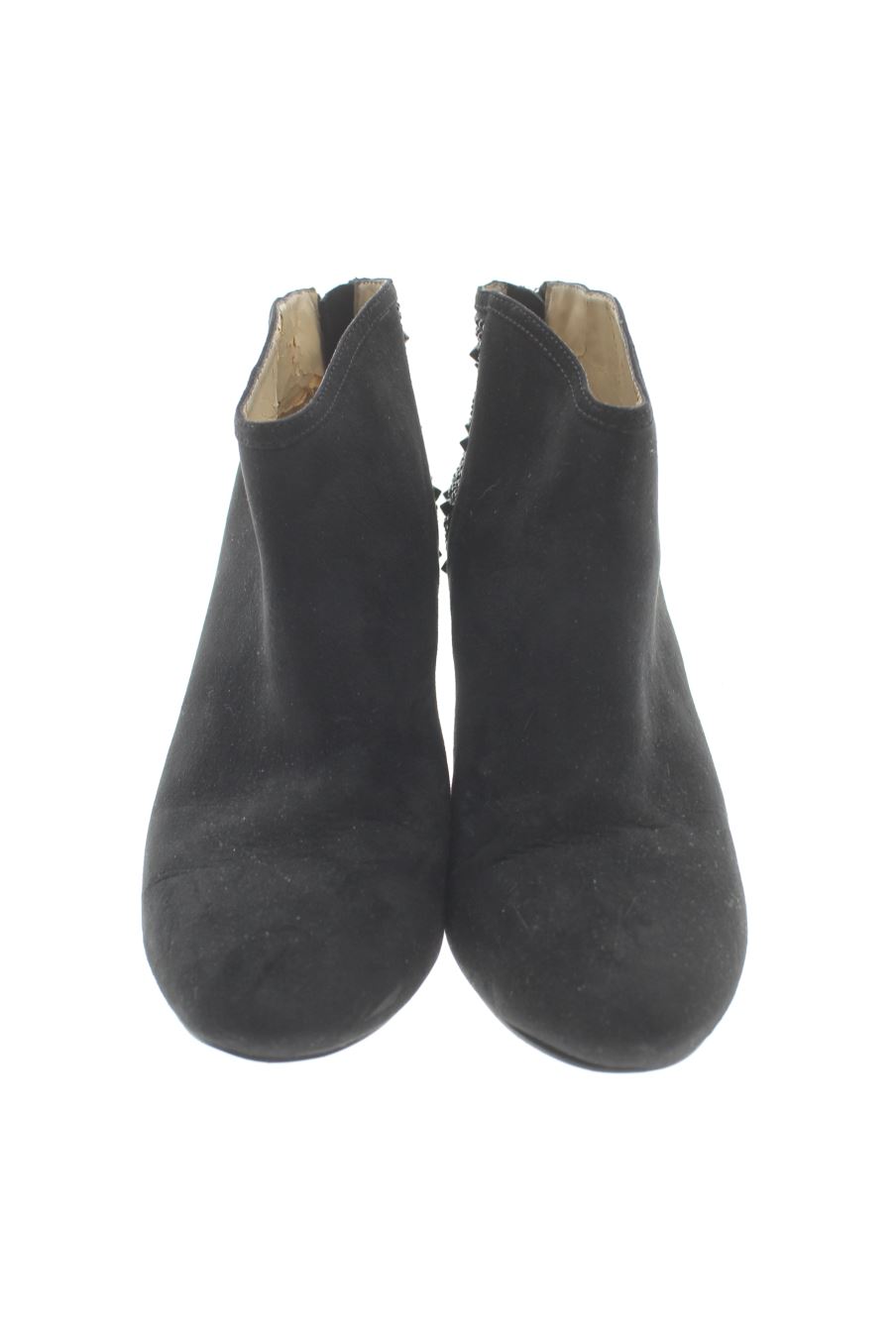 Botines de Zara de la talla 39, de color negro de
