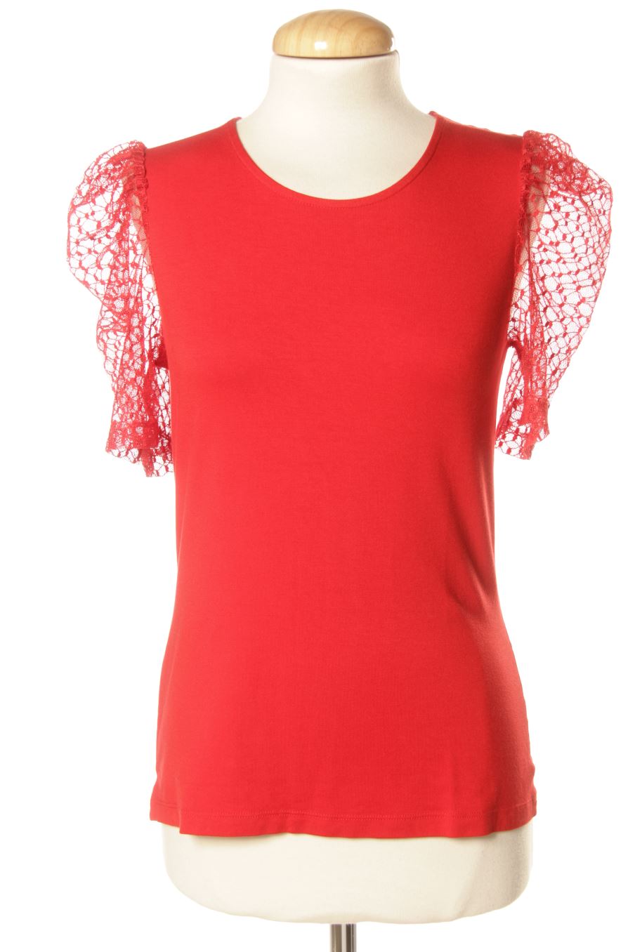 T-Shirt von Morgan de toi Größe S, Farbe Rot, für