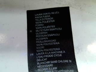 Jupe H&M de la taille S, de couleur bleu marine