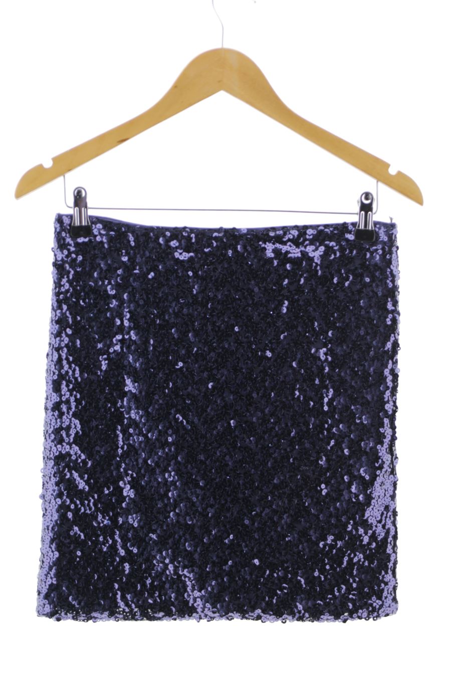 Jupe H&M de la taille S, de couleur bleu marine