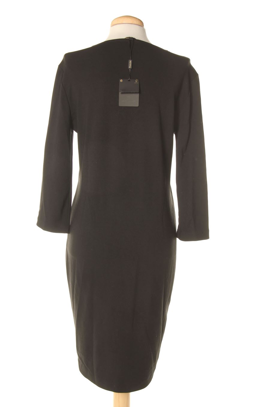 Vestido casual de Massimo Dutti de la talla L, de color negro