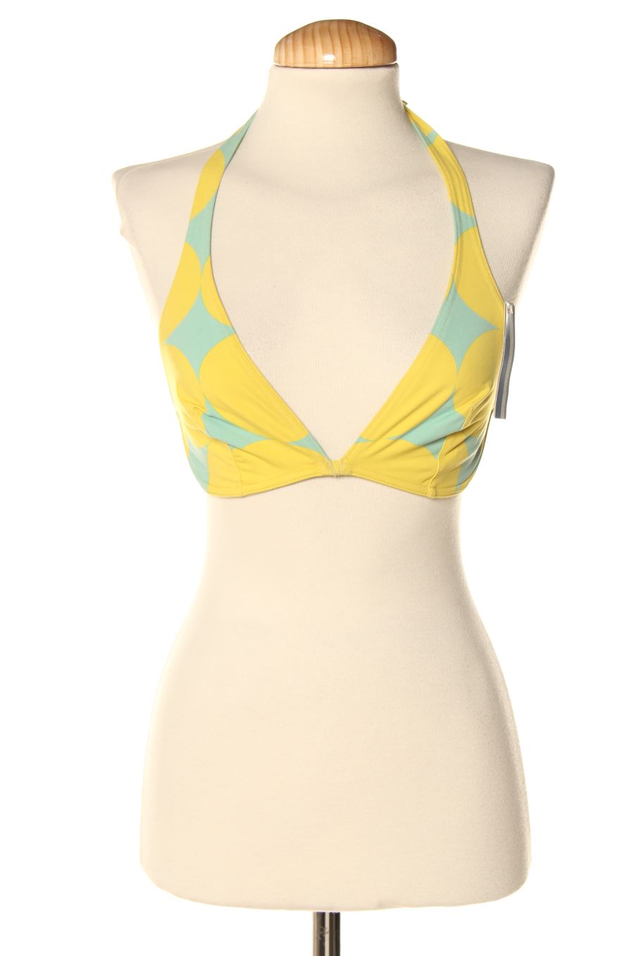 Parte superior de bikini de Princesse tam tam de la talla XXS, de color amarillo