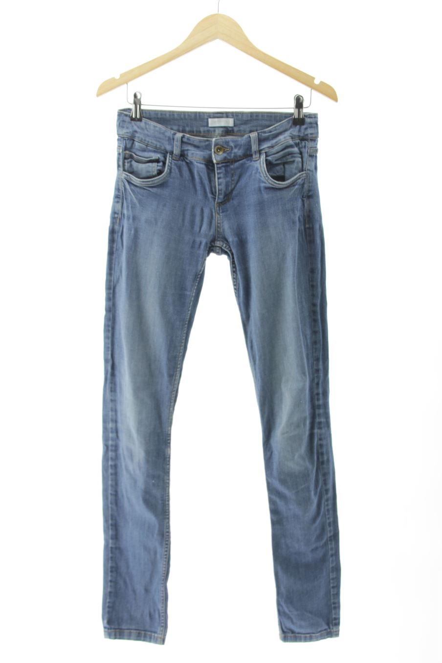 Jeans de Promod de la talla 40, de color blu