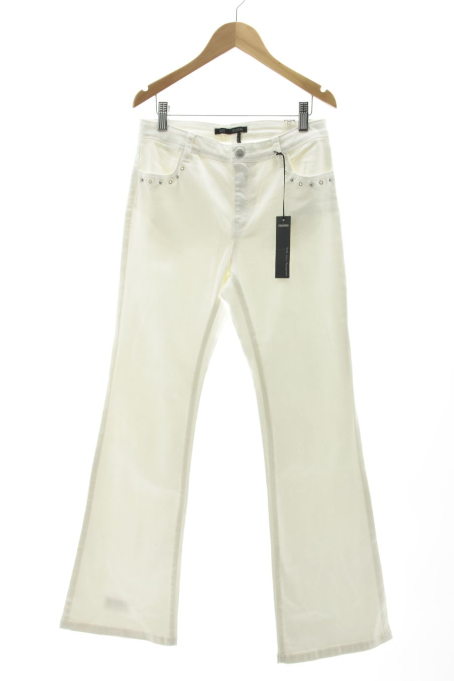 Jeans Ikks de la taille 12 ans de denim avec une étiquette