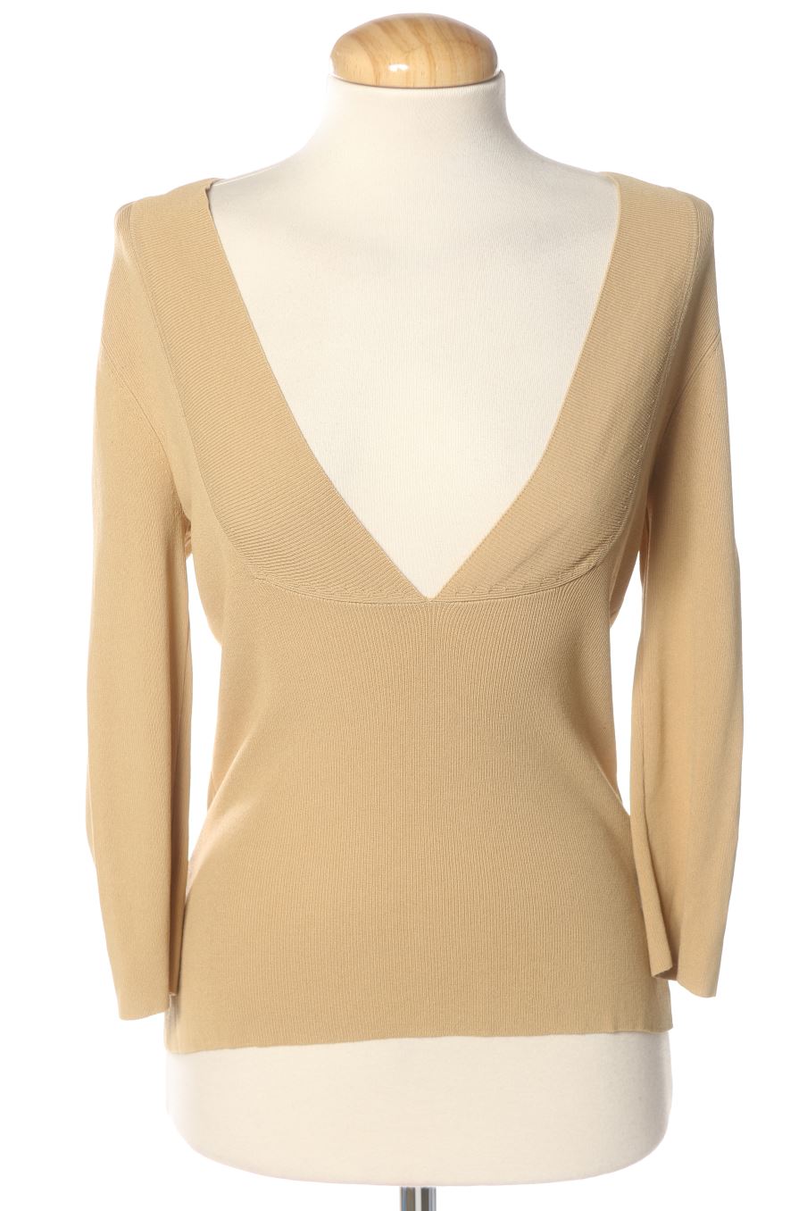 Pull Adolfo Dominguez de la taille XS, de couleur beige