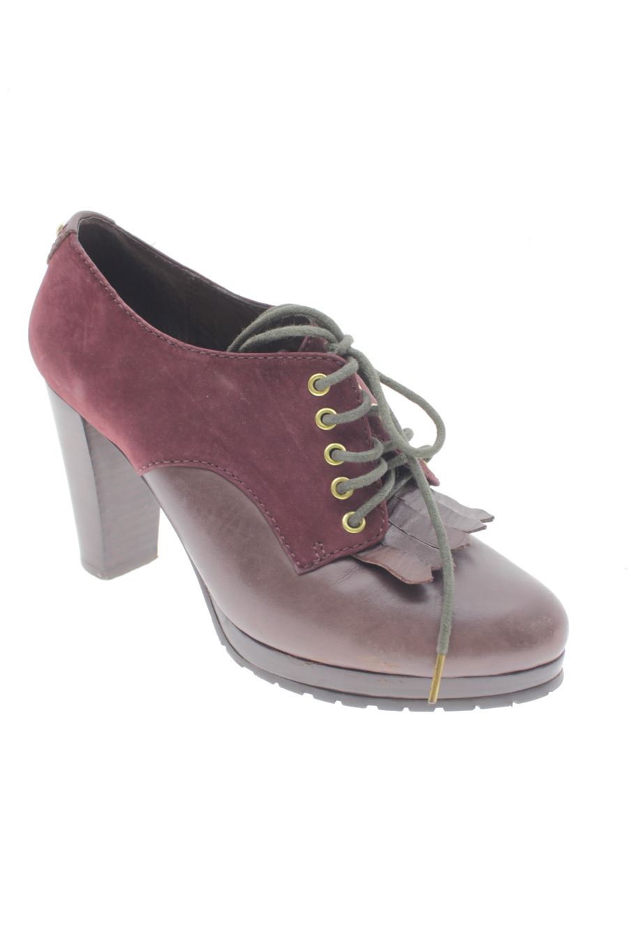 Botines de BIMBA Y LOLA de la talla 36, de color burdeos de