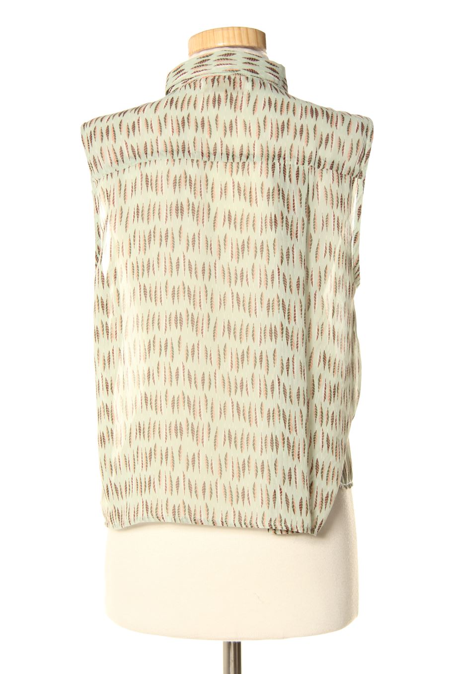 Top Pull & Bear de la taille M, de couleur vert
