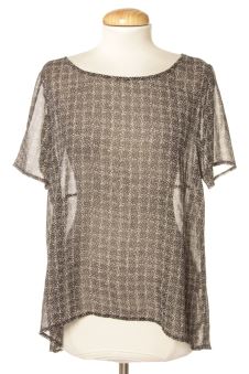 Kurzärmelige Bluse M Benetton