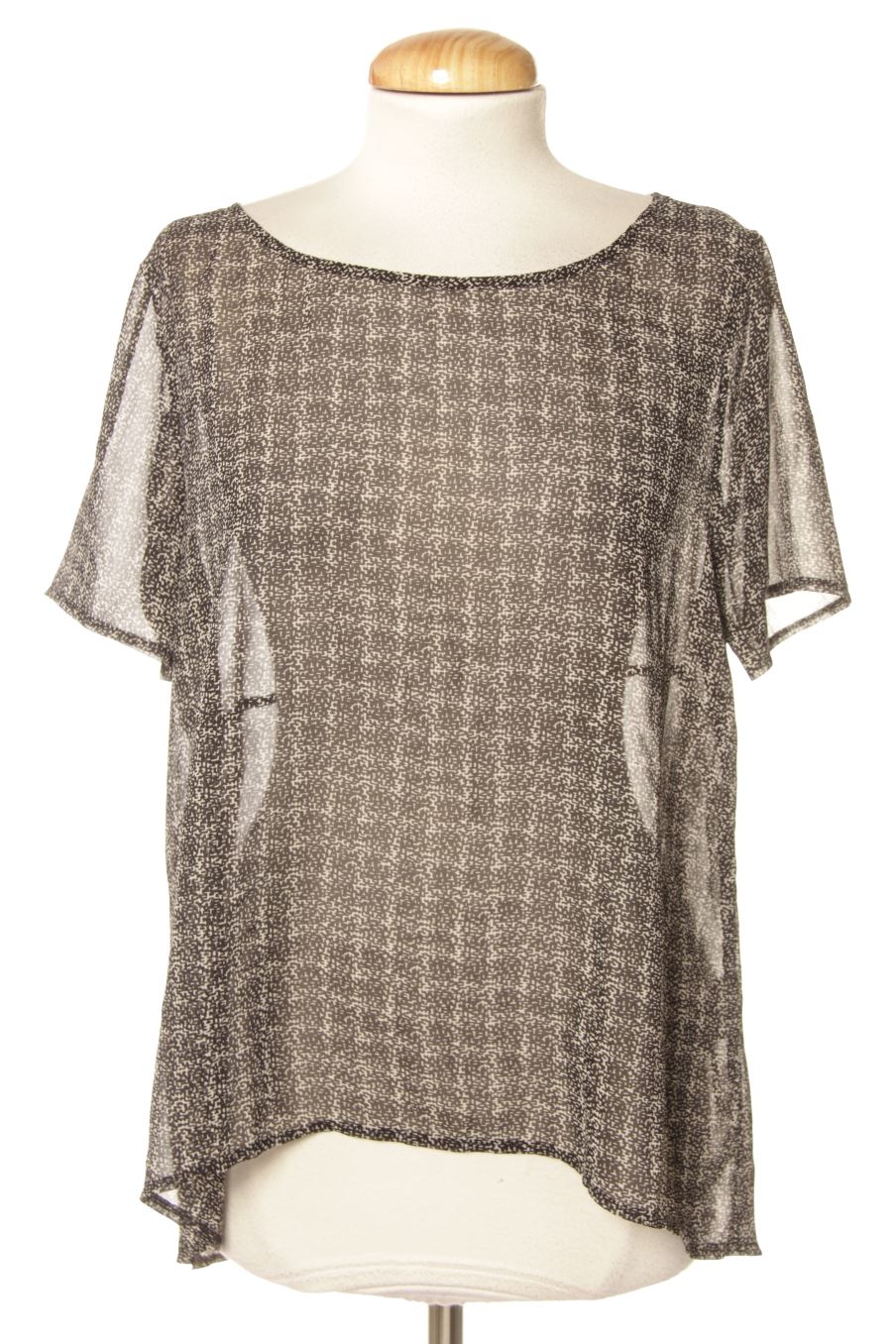 Blouse à manches courtes Benetton de la taille M, de couleur imprimés