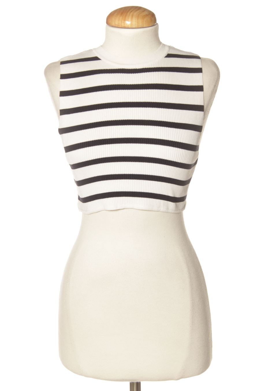Top de Zara de la talla M, de color rayas