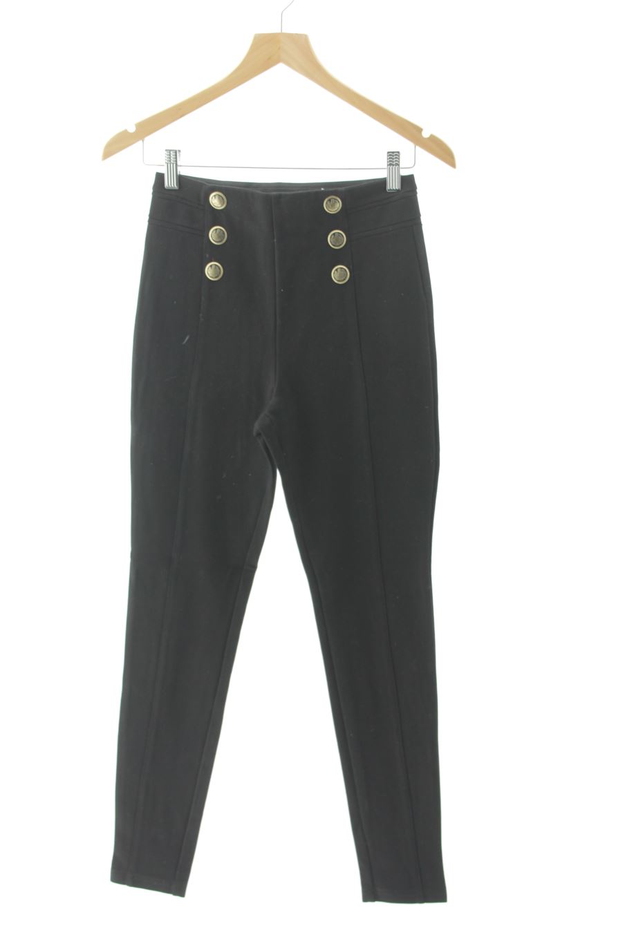Leggins Zara de la taille S, de couleur noir