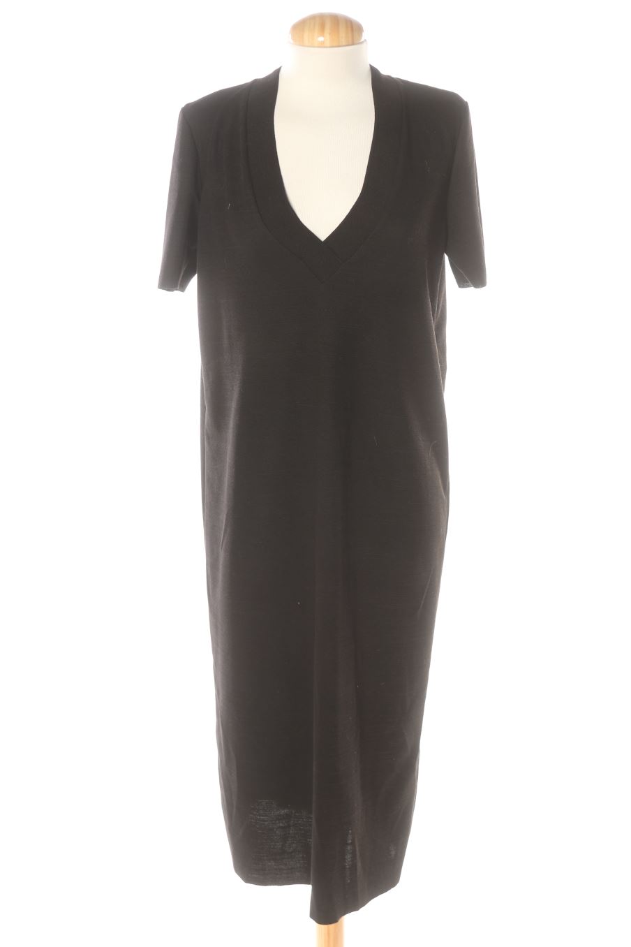 Robe casual Zara de la taille S, de couleur noir