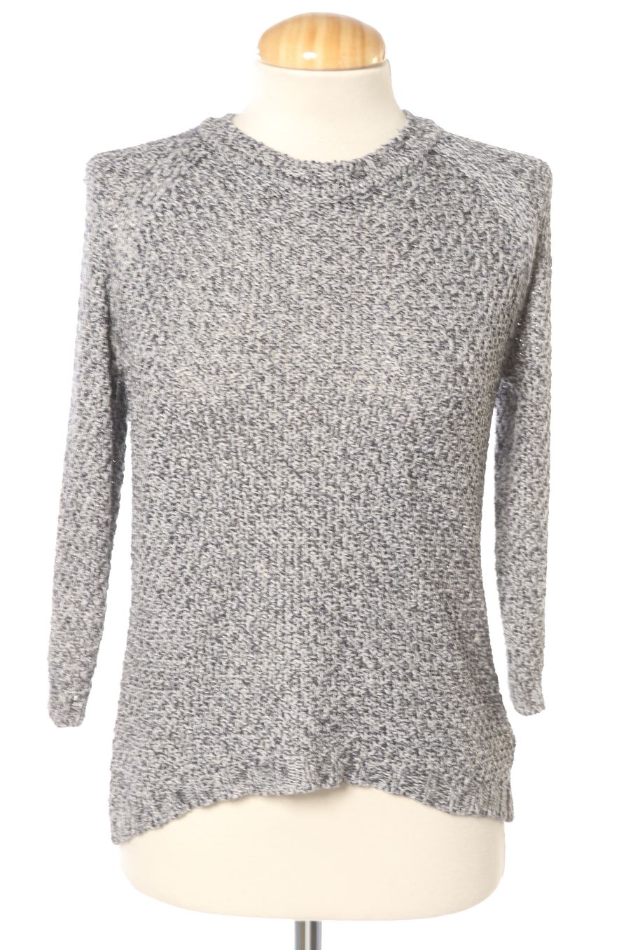 Pull Massimo Dutti de la taille M, de couleur bleu marine