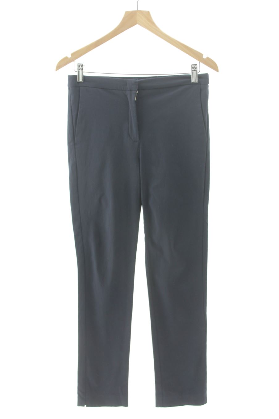 Pantalon Mango de la taille 40, de couleur bleu marine