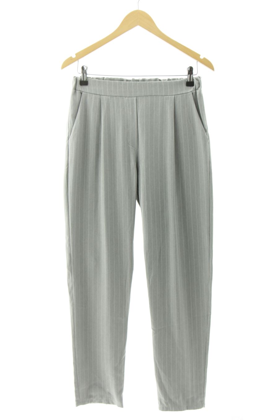 Pantaloni casual de cincsentits de la talla S, de color righe