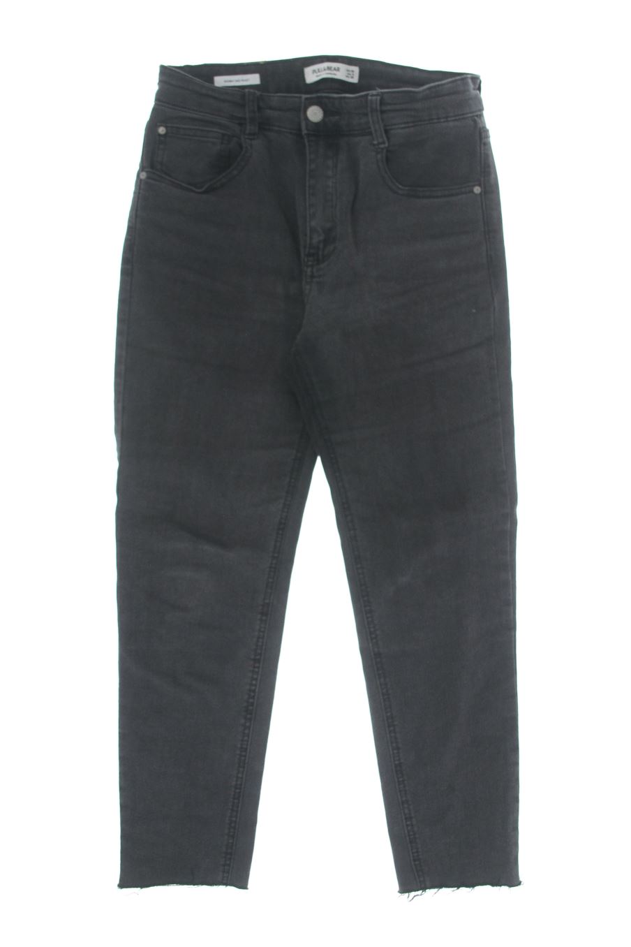 Pantalones de Pull & Bear de la talla 38, de color gris