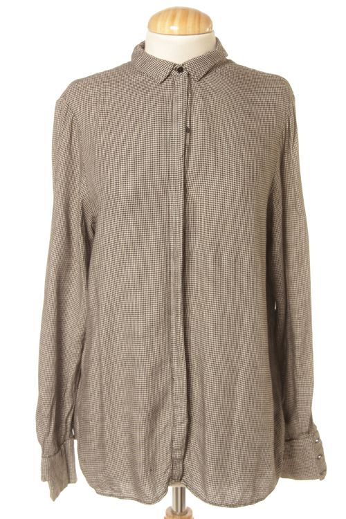 Blusa a maniche lunghe